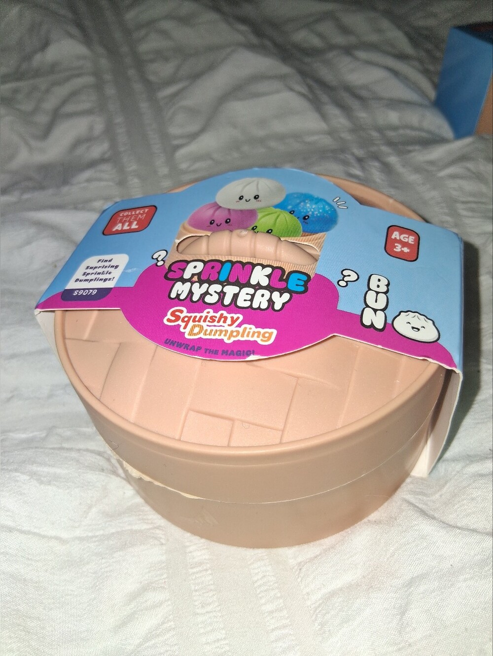 DUMPLING, MYSTERY SPRINKLE, Pink. NEW In Box SQUISHY!